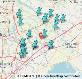 Mappa Zona Industriale, 31050 Monastier di Treviso TV, Italia (7.274)