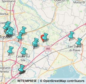 Mappa Zona Industriale, 31050 Monastier di Treviso TV, Italia (10.9425)