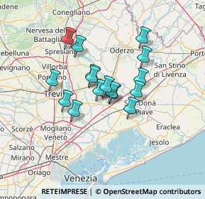 Mappa Zona Industriale, 31050 Monastier di Treviso TV, Italia (9.745)