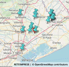 Mappa Zona Industriale, 31050 Monastier di Treviso TV, Italia (14.95875)