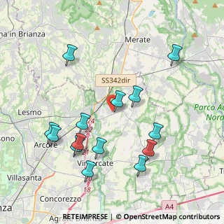 Mappa Via Salvo D'Acquisto, 20866 Carnate MB, Italia (4.2)