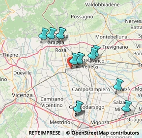 Mappa Via Foscolo Ugo, 35019 Tombolo PD, Italia (13.98643)