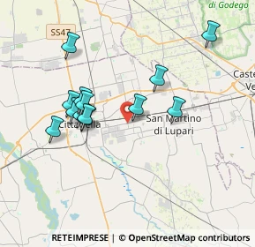 Mappa Via Foscolo Ugo, 35019 Tombolo PD, Italia (3.38231)