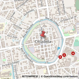 Mappa Via T. Gallio, 3, 35013 Cittadella, Padova (Veneto)