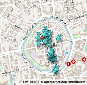 Mappa Via Secondo Paggiola, 35013 Cittadella PD, Italia (0.1495)