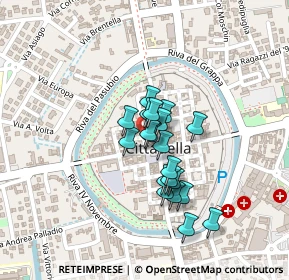 Mappa Via T. Gallio, 35013 Cittadella PD, Italia (0.1495)