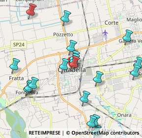 Mappa Stradella Ii Paggiola, 35013 Cittadella PD, Italia (2.409)