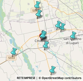 Mappa Stradella Ii Paggiola, 35013 Cittadella PD, Italia (3.23)