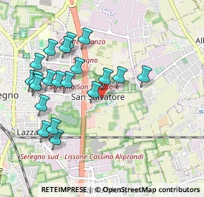 Mappa Via Umbria, 20831 Seregno MB, Italia (0.9965)