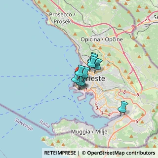 Mappa Molo Fratelli Bandiera, 34123 Trieste TS, Italia (1.62909)