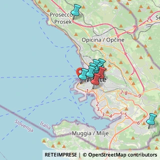 Mappa Molo Fratelli Bandiera, 34123 Trieste TS, Italia (2.46333)