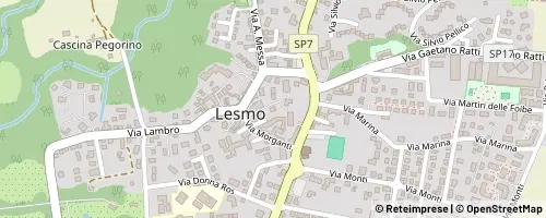 Mappa Lesmo