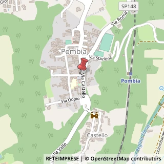 Mappa Via San Leonardo, 14, 28050 Pombia, Novara (Piemonte)