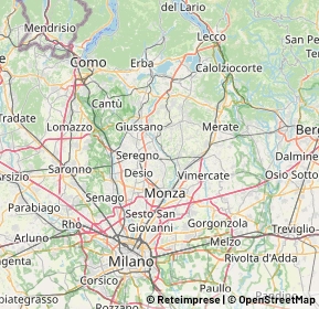 Mappa 20845 Sovico MB, Italia (16.252)