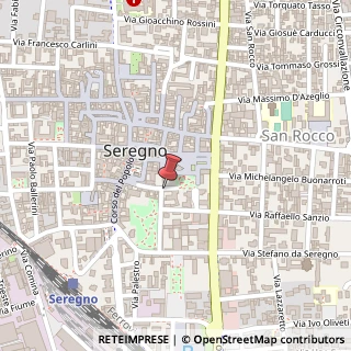 Mappa Via Alfonso Lamarmora, 1, 20831 Seregno, Monza e Brianza (Lombardia)