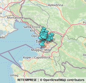 Mappa Via Demetrio Livaditi, 34141 Trieste TS, Italia (17.595)