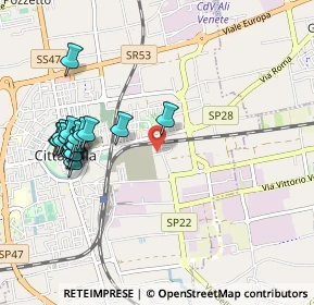 Mappa Via Rometta all'Olmo, 35013 Cittadella PD, Italia (1.0605)