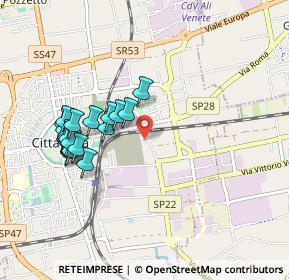 Mappa Via Rometta all'Olmo, 35013 Cittadella PD, Italia (0.915)