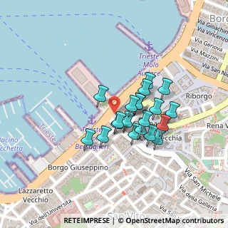 Mappa Piazzale Marinai d'Italia, 34123 Trieste TS, Italia (0.161)