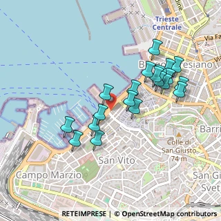 Mappa Piazzale Marinai d'Italia, 34123 Trieste TS, Italia (0.439)