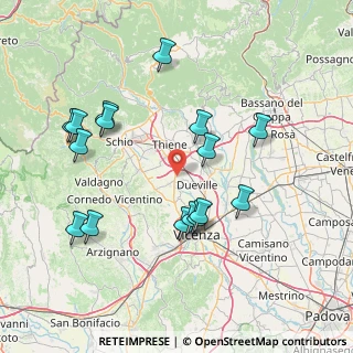 Mappa Via San Leonardo Murialdo, 36030 Villaverla VI, Italia (15.8675)