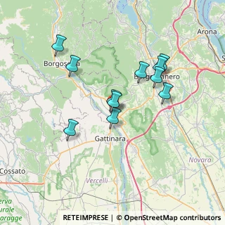 Mappa Via Arienta, 28077 Prato Sesia NO, Italia (6.35455)