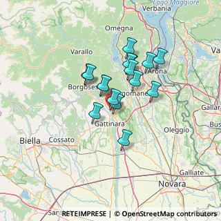 Mappa Via Arienta, 28077 Prato Sesia NO, Italia (10.02)