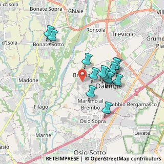 Mappa Via San Martino, 24044 Dalmine BG, Italia (1.5)