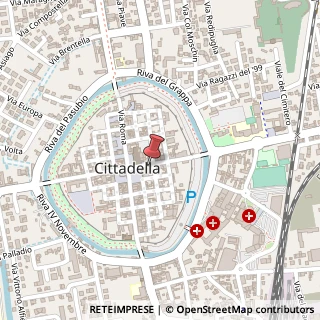 Mappa Via Guglielmo Marconi, 10, 35013 Cittadella, Padova (Veneto)