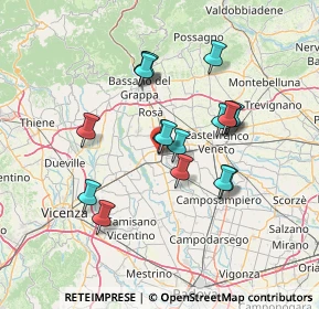 Mappa Cortiletto di Palazzo Pretorio, 35013 Cittadella PD, Italia (11.93294)