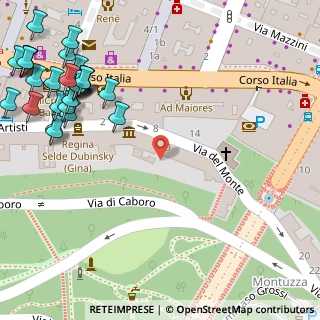 Mappa Via del Monte, 34121 Trieste TS, Italia (0.09655)