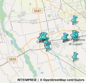 Mappa Via Indipendenza, 35013 Cittadella PD, Italia (3.3675)