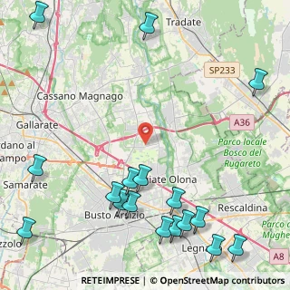 Mappa Via IV Novembre, 21058 Solbiate Olona VA, Italia (6.09529)