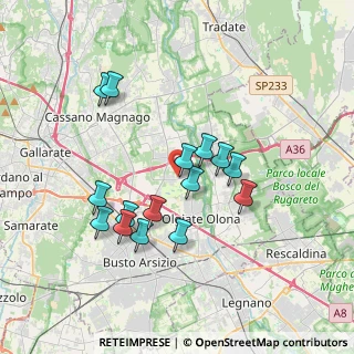 Mappa Via IV Novembre, 21058 Solbiate Olona VA, Italia (3.26467)