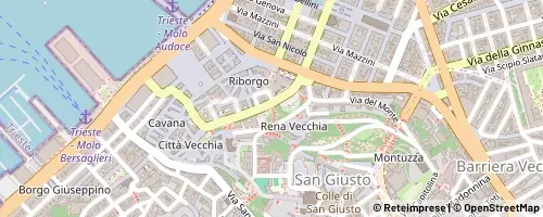 Mappa Trieste