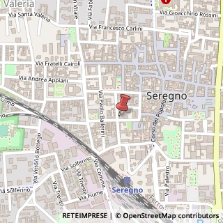 Mappa Via Alessandro Manzoni, 21, 20831 Seregno, Monza e Brianza (Lombardia)
