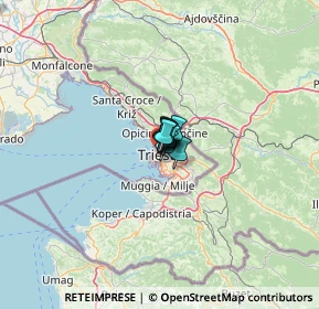 Mappa Scala dei Giganti, 34122 Trieste TS, Italia (4.78455)