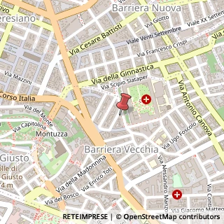 Mappa Piazza dell'Ospitale, 4, 34129 Trieste, Trieste (Friuli-Venezia Giulia)