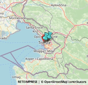 Mappa Via di Donota, 34121 Trieste TS, Italia (49.16385)