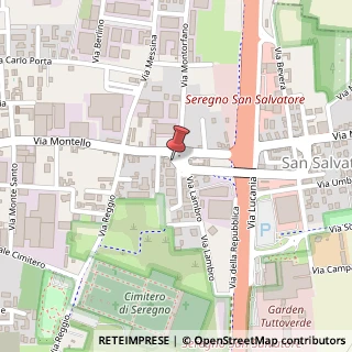 Mappa Via Lambro, 8, 20831 Seregno, Monza e Brianza (Lombardia)