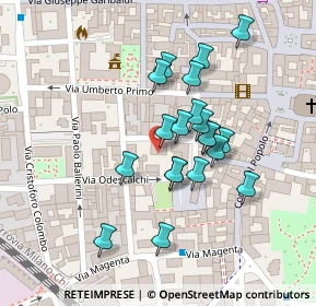 Mappa Via Odescalchi, 20831 Seregno MB, Italia (0.0935)