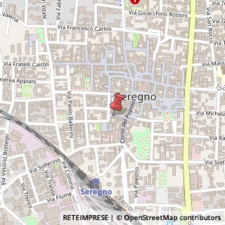 Mappa Via San Pietro, 34, 20831 Seregno, Monza e Brianza (Lombardia)