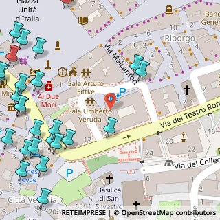 Mappa Largo dei Granatieri, 34121 Trieste TS, Italia (0.08846)