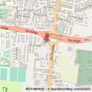 Mappa Via Ghirada, 2, 31100 Treviso, Treviso (Veneto)