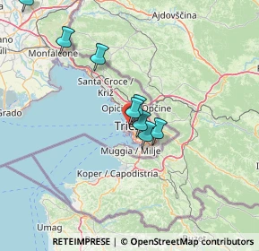 Mappa Piazza dello Squero Vecchio, 34121 Trieste TS, Italia (27.41714)