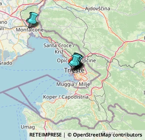 Mappa Via dell'Orologio, 34121 Trieste TS, Italia (7.85286)