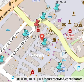 Mappa Via dell'Orologio, 34121 Trieste TS, Italia (0.13)