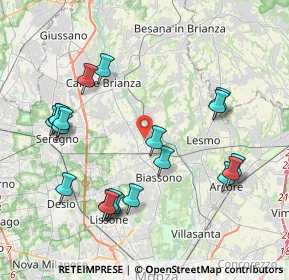 Mappa V.le Brianza, 20845 Sovico MB, Italia (4.3585)