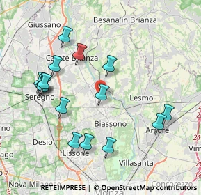 Mappa V.le Brianza, 20845 Sovico MB, Italia (4.12688)