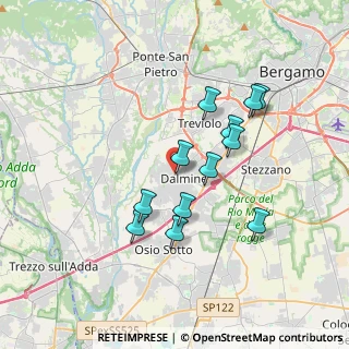 Mappa Via Cavagna, 24044 Dalmine BG, Italia (3.145)